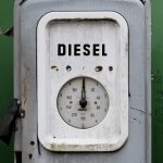 diesel, fuel gauge, gas station