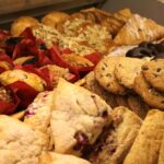 A delicious assortment of baked goods including cookies, muffins, and pastries ideal for breakfast or snack.