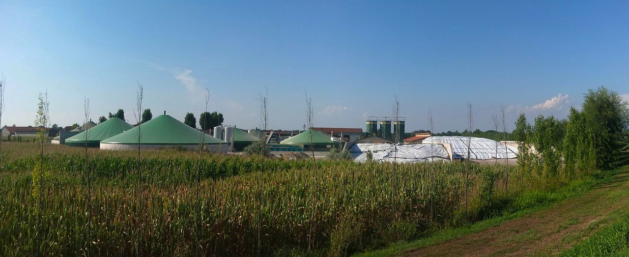 biogas, building, installations