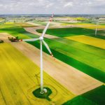 windmill, field, landscape