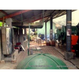 Stasiun Pengisian Bahan Bakar Biogas ( SPBBG) Shelter 5-9000L 