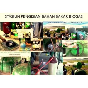 Stasiun Pengisian Bahan Bakar Biogas ( SPBBG) Shelter 5-9000L 