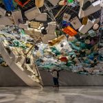 person standing near wall