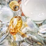 the light bulb, energy saving, lights, recycling, garbage, disposal, waste, waste separation, light bulbs, electro, technology, glass, halogen lamp