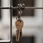 keys, chains, hanging keys, metal, key chain, open, antique