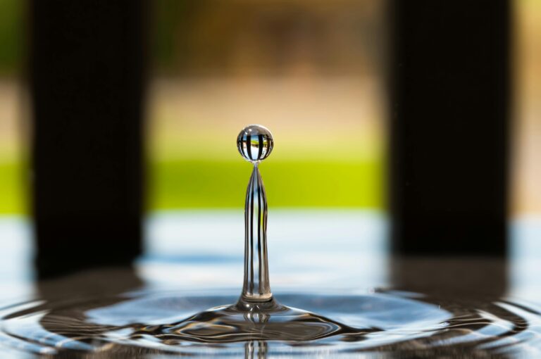 MACRO FOTOGRAFIA GOCCE D'ACQUA